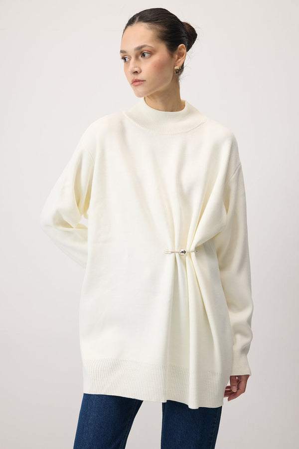 AKSESUARLI TRİKO TUNİK